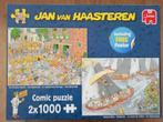 Jan van Haasteren - 2 x 1000 stukjes, Ophalen, 500 t/m 1500 stukjes, Zo goed als nieuw