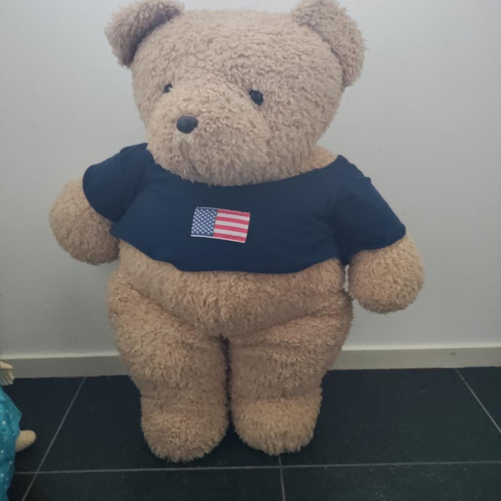 BEER,Ralph Lauren,Vintage,Jef van Doorslaer-Callemin,België, Verzamelen, Beren en Cherished Teddies, Ophalen of Verzenden, Zo goed als nieuw