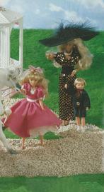 Skipper, Barbie en jongetje (17 cm) diverse kledingpatronen, Hobby en Vrije tijd, Kledingpatronen, Ophalen of Verzenden, Zo goed als nieuw