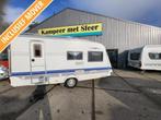 Hobby De luxe Easy 440 SF mover voortent fietsenrek, Dwarsbed, Schokbreker, Hobby, Bedrijf