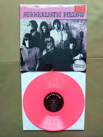 Jefferson Airplane - Surrealistic Pillow - LP (roze vinyl) beschikbaar voor biedingen