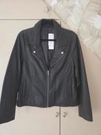 NIEUW zwart HEMA LEREN JASJE....MAAT L, Zwart, Maat 42/44 (L), Nieuw, Ophalen of Verzenden