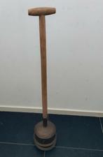 WASSTAMPER,WASKLOK,Messing,Rood koper,Wasstempel,opa,oma, Antiek en Kunst, Ophalen of Verzenden, Koper