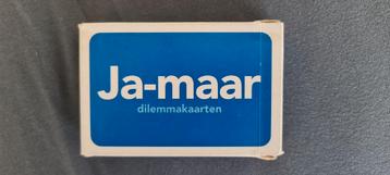 Berthold Gunster - Ja-maar dilemmakaarten beschikbaar voor biedingen