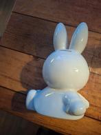 Nijntje Spaarpot Wit - Leuke Decoratie, Ophalen, Zo goed als nieuw, Steen, Aardewerk of Keramiek, Strip- of Tekenfilmfiguur