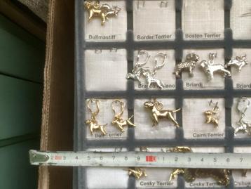 Zilveren & Vergulde Hangers Rashond - Diverse Rassen beschikbaar voor biedingen