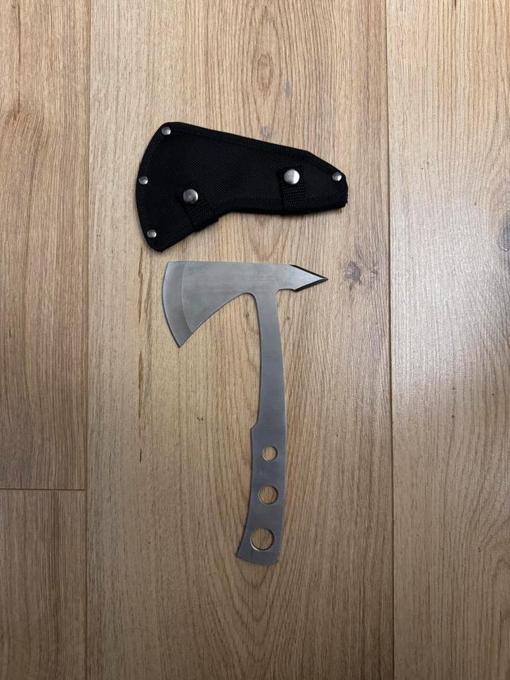 Perfect Point Bijl - Chroom, Doe-het-zelf en Verbouw, Gereedschap | Handgereedschap, Zo goed als nieuw, Ophalen of Verzenden