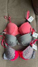 Set van 3 BH's - Verschillende kleuren en maten, Kleding | Dames, Ondergoed en Lingerie, Ophalen of Verzenden, Roze, BH