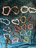 20 edelstenen armbanden partij edelsteen, Sieraden, Tassen en Uiterlijk, Armbanden, Ophalen, Zo goed als nieuw, Overige materialen