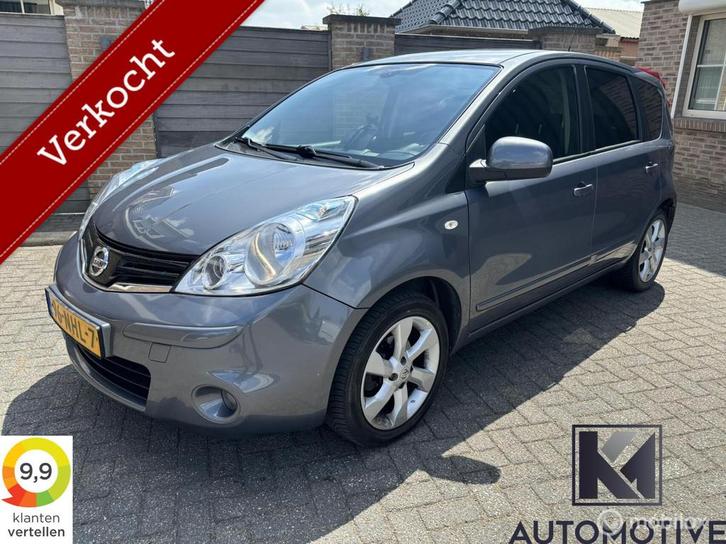 Nissan Note 1.6 Life +|Automaat|Airco|Trekhaak|APK 07-2026|, Auto's, Nissan, Bedrijf, Note, ABS, Airbags, Airconditioning, Alarm