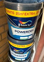 Flexa powerdek ral 7010, Doe-het-zelf en Verbouw, Verf, Beits en Lak, 5 tot 10 liter, Ophalen, Nieuw, Wit