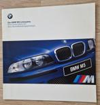 Folders BMW 5 serie, Verzenden, Zo goed als nieuw, BMW