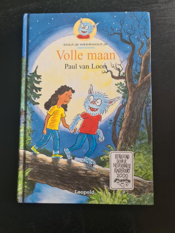 Dolfje Weerwolfje 2 - Volle Maan - Paul van Loon avi E5, M6, Boeken, Kinderboeken | Jeugd | onder 10 jaar, Zo goed als nieuw, Fictie algemeen