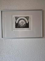 Gesigneerde grafiek Peter Oosterbos, 1974, Antiek en Kunst, Kunst | Etsen en Gravures, Ophalen of Verzenden