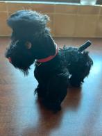 1x stoffen knuffel HOND, een zwarte Steiff POEDEL, Ophalen of Verzenden, Gebruikt, Hond