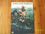 Poster Joop Zoetemelk ( PEP uithaler) - Wielrennen, Lopen en Fietsen, Zo goed als nieuw, Verzenden