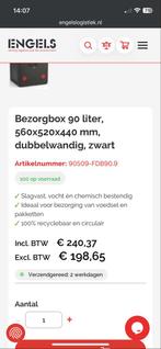 Bezorgkoffer / Opbergkoffer - Snel Afhalen!, Ophalen