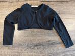Bolero zwart met zilveren glitter 110-116, Meisje, Trui of Vest, H&M, Ophalen of Verzenden