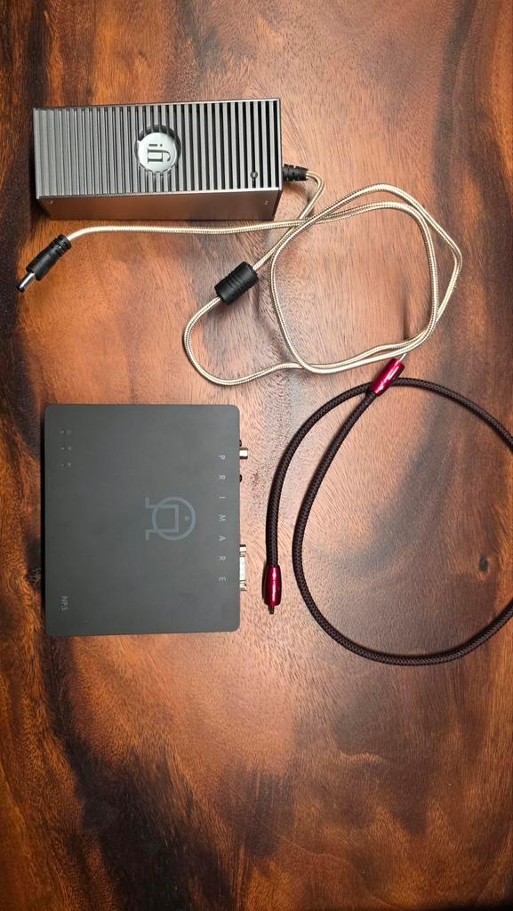 Primare NP5 MK2 + iFi Power Elite + Audioquest Cinnamon, Audio, Tv en Foto, Overige Audio, Tv en Foto, Zo goed als nieuw, Ophalen of Verzenden