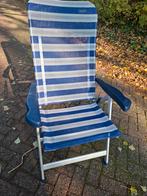 2x Crespo Campingstoel - Inklapbaar, Ophalen of Verzenden, Gebruikt, Aluminium, Inklapbaar