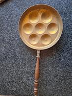 Bronzen poffertjes pan, Ophalen, Zo goed als nieuw, Overige materialen, Overige typen
