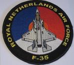 F-35 embleem Royal Netherlands Air Force, Verzamelen, Verzenden, Luchtmacht, Nederland, Embleem of Badge
