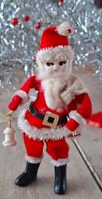 Vintage  Kerstmannetje met watten lantaarn, jaren 50/60, Ophalen of Verzenden, Gebruikt