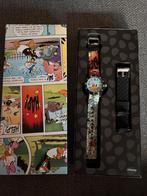 donald duck horloge kinderhorloge, Ophalen of Verzenden, Gebruikt, Zwart, Jongen of Meisje