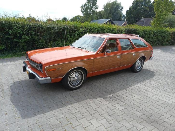 AMC Hornet 4.2 Sportabout AUT 1974 Bruin, Auto's, Overige Auto's, Bedrijf, Radio, Trekhaak, LPG, Stationwagon, Automaat, Geïmporteerd