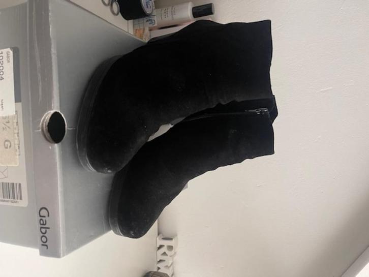 GABOR - hippe enkellaars zwart maat 40, Kleding | Dames, Schoenen, Zo goed als nieuw, Lage of Enkellaarzen, Zwart, Verzenden