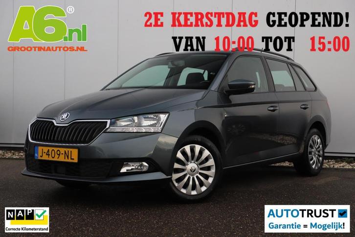 Skoda Fabia Combi 1.0 TSI Ambition 95PK NAP Navigatie Carpla, Auto's, Skoda, Bedrijf, Te koop, Fabia, ABS, Airbags, Airconditioning