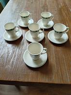 Wedgwood Stratford kop en schotel, 6 sets, Ophalen of Verzenden