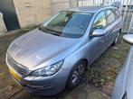 Peugeot 308 1.2 E-thp 81KW/110PK SW 2015 Grijs, Auto's, Voorwielaandrijving, Stof, Zwart, 1199 cc