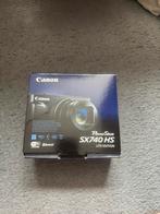 Canon Powershot SX740 HS Zwart Lite edition+2 jaar garantie, 20 Megapixel, Canon, Compact, Nieuw