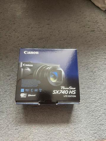 Canon Powershot SX740 HS Zwart Lite edition+2 jaar garantie beschikbaar voor biedingen