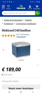 Mobicool C40 koelbox, Ophalen, Zo goed als nieuw, Koelbox, Elektrisch