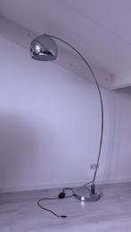 Gebogen staande vloerlamp, Huis en Inrichting, Lampen | Vloerlampen, Ophalen, Zo goed als nieuw, Metaal, 150 tot 200 cm
