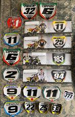 WLM motorcross stickers
