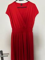 Rode Shein jurk maat XL, Kleding | Dames, Jurken, Maat 46/48 (XL) of groter, Ophalen of Verzenden, Zo goed als nieuw, Knielengte