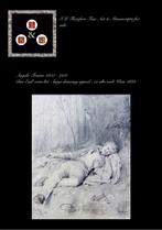 Angelo Trentin Das end’vom liet 1883 charcoal drawing MUSIC!, Antiek en Kunst, Verzenden
