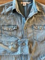 Mooie spijker blouse H&M mt M zgan, Maat 38/40 (M), H&M, Blauw, Ophalen of Verzenden