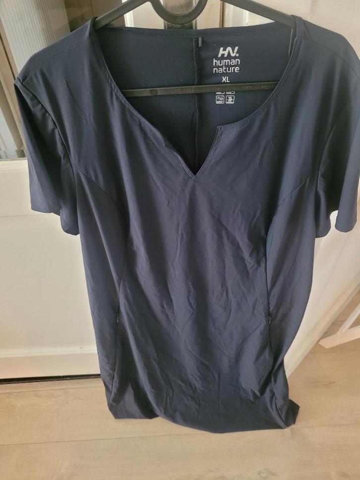 Travel jurkje, Kleding | Dames, Jurken, Zo goed als nieuw, Maat 46/48 (XL) of groter, Blauw, Boven de knie, Ophalen of Verzenden