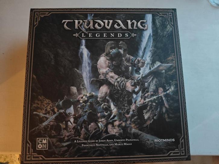 Trudvang Legends legendary pledge + alle uitbreidingen, Hobby en Vrije tijd, Gezelschapsspellen | Bordspellen, Zo goed als nieuw