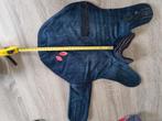 Honden Jeansjasje ruglengte 28, Dieren en Toebehoren, Ophalen of Verzenden, Zo goed als nieuw, Hondentrui