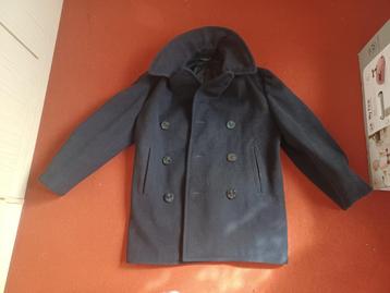 US Navy wollen jas/pea coat 100% wol beschikbaar voor biedingen