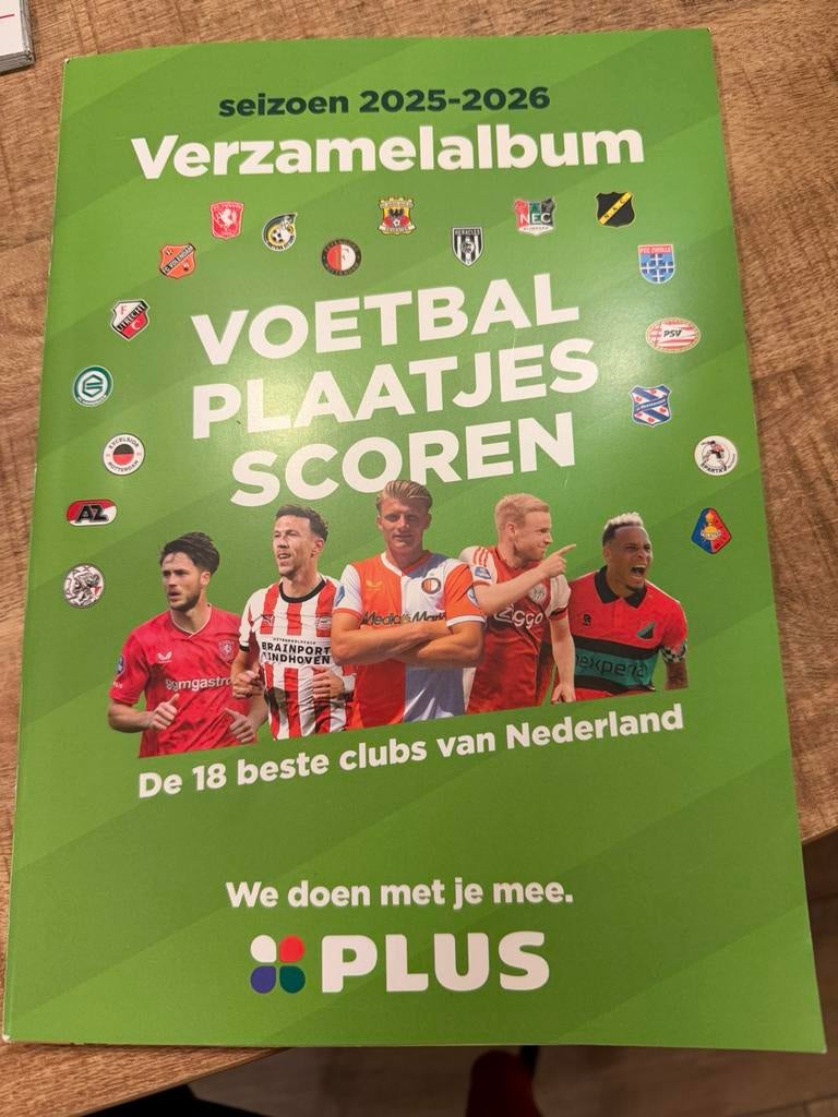 Voetbalplaatjes Plus ruilen, Verzamelen, Supermarktacties, Plus, Ophalen