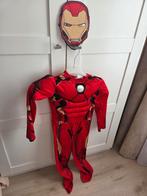 Iron man met masker, Kinderen en Baby's, Carnavalskleding en Verkleedspullen, Ophalen of Verzenden, Zo goed als nieuw, 110 t/m 116