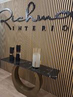 wandtafel marmer goud model Luna van Richmond Interiors, Ophalen, 100 tot 150 cm, Overige materialen, Nieuw