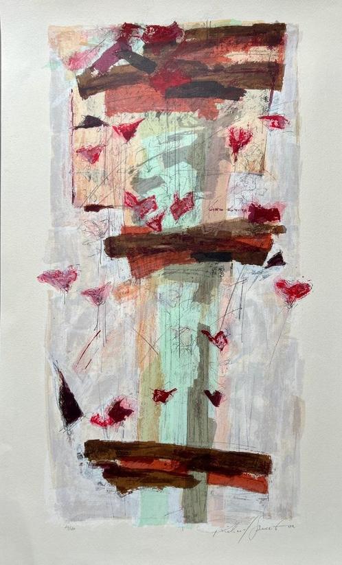 Zeefdruk Richard Smeets, Antiek en Kunst, Kunst | Litho's en Zeefdrukken, Verzenden