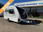 Sprite Mondial 370 SE compacte caravan sprite, Caravans en Kamperen, Caravans, Standaardzit, Tot en met 2, 750 - 1000 kg, Overige typen